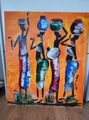 African women paintings