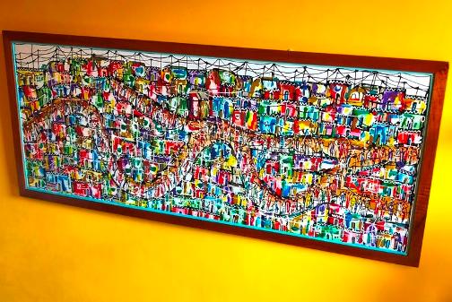 African Township painting