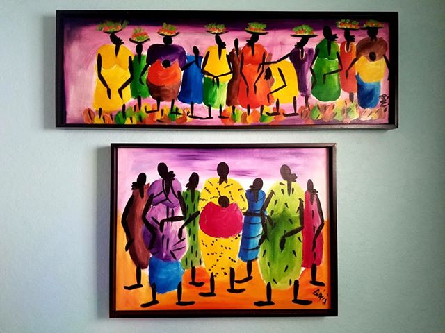 African market painting