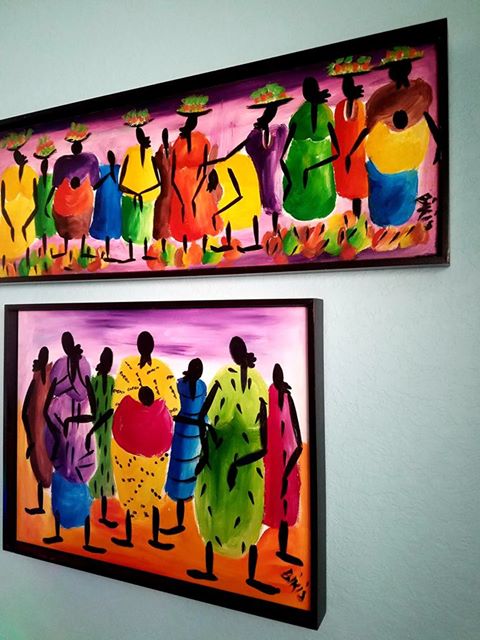 African market painting